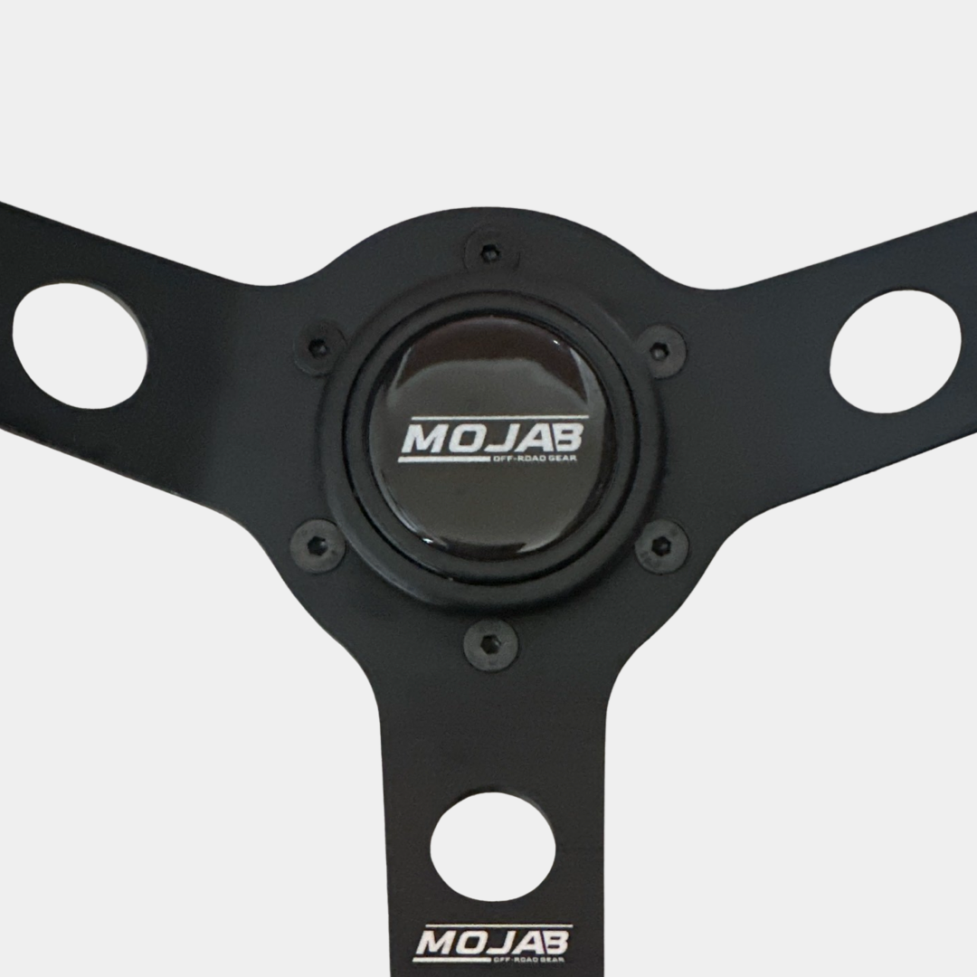 13.5''  MOJAB Deep Dish Steering Wheel Leather or Suede MOJAB OFFROAD