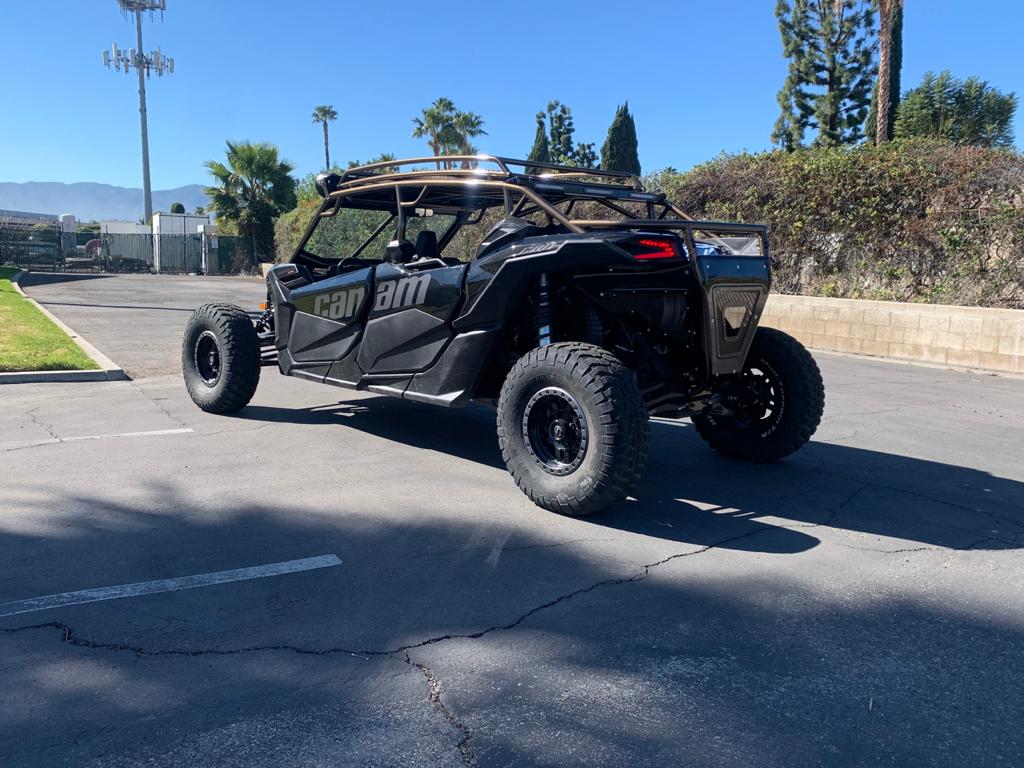 2017+ Can-Am Maverick X3 Max Cage with Attached Rear Bumper UTV SPEED