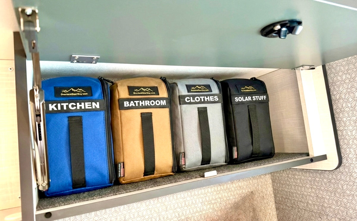 EKKO Van Over Bed Cabinet Storage Bags Overland Gear Guy