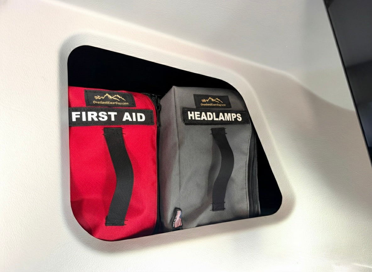 EKKO Van Front Cubby Bags Overland Gear Guy