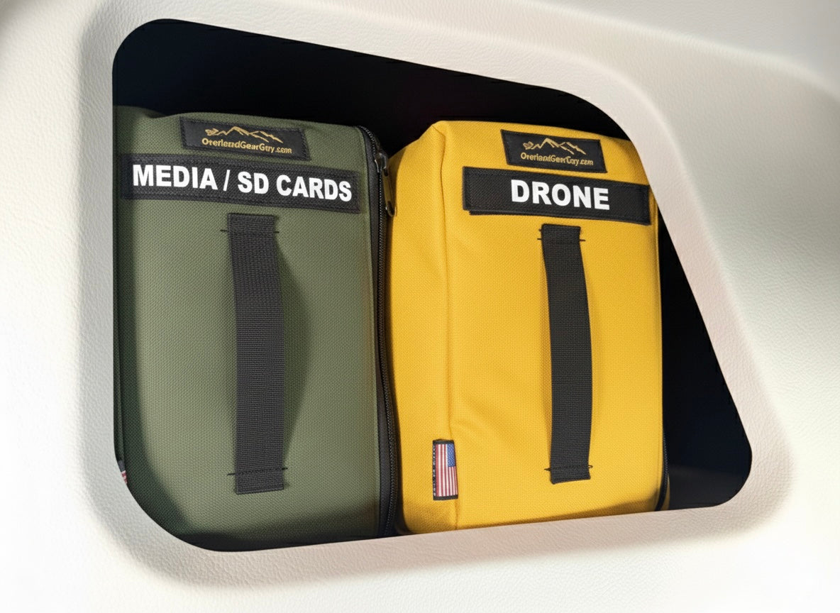 EKKO Van Front Cubby Bags Overland Gear Guy