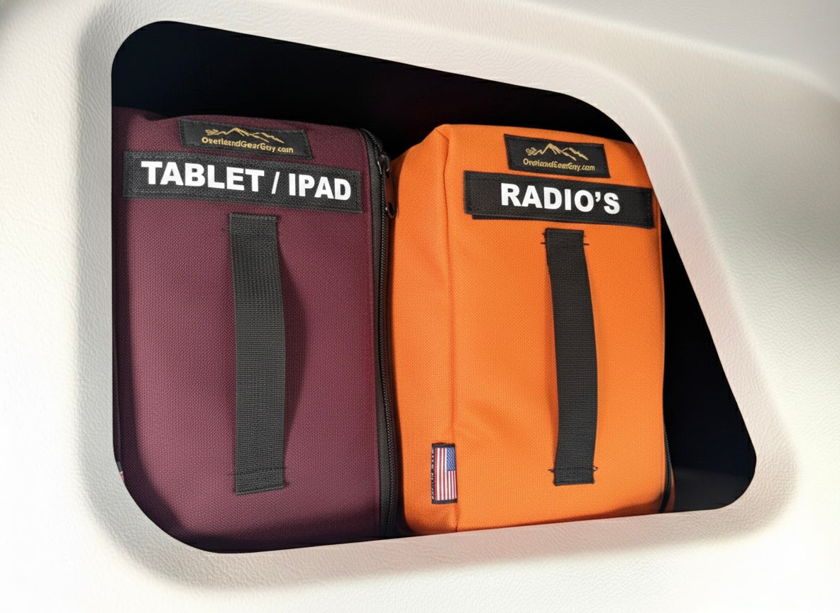 EKKO Van Front Cubby Bags Overland Gear Guy