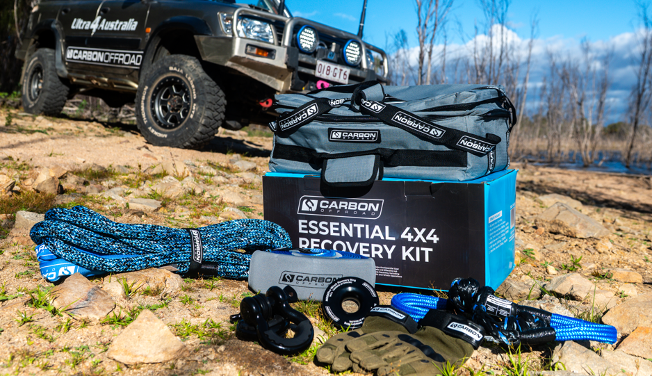 Essential 4x4 Recovery Kit Carbon Offroad USA
