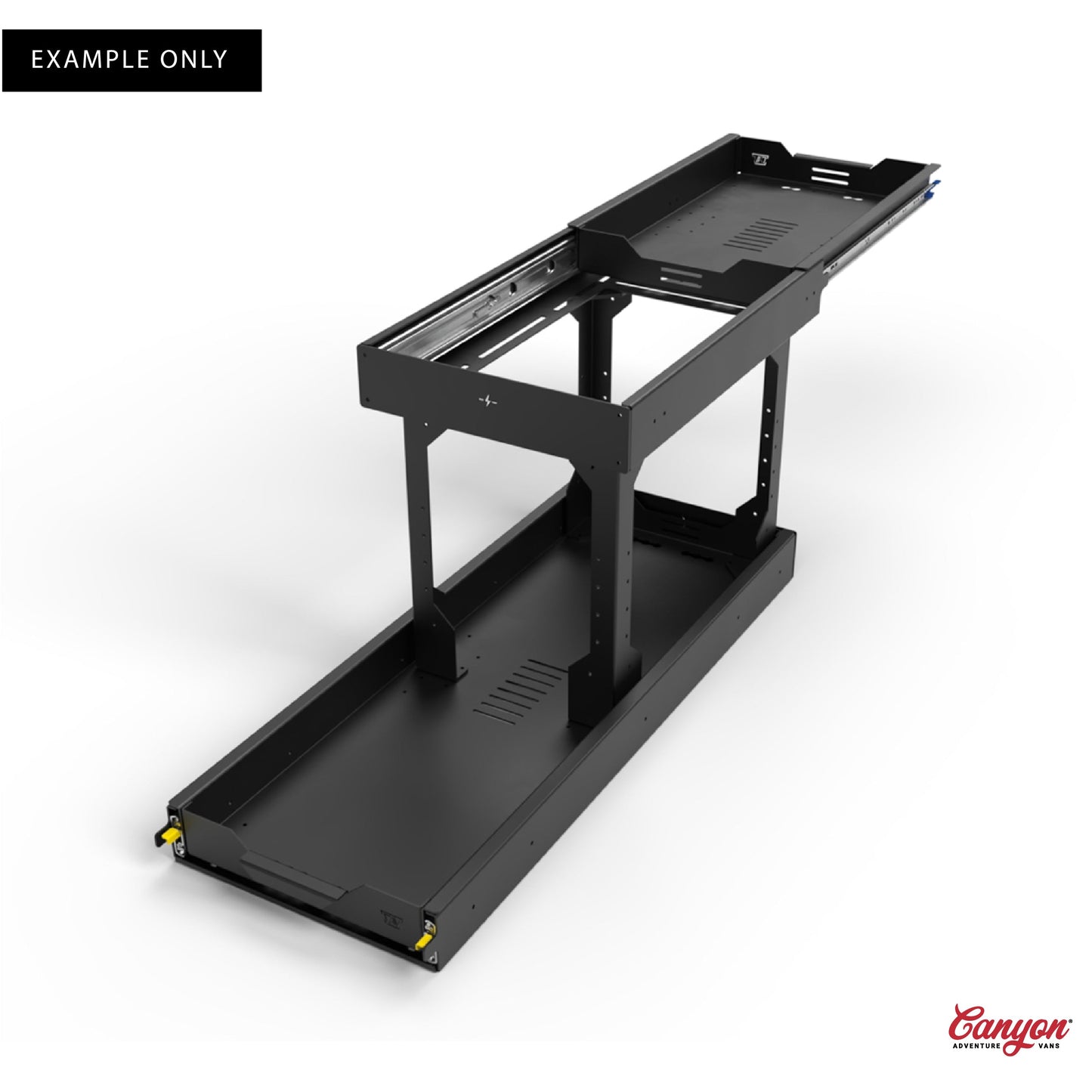 Cargo Tray System Pro - 16" LEGS ONLY Canyon Adventure Vans