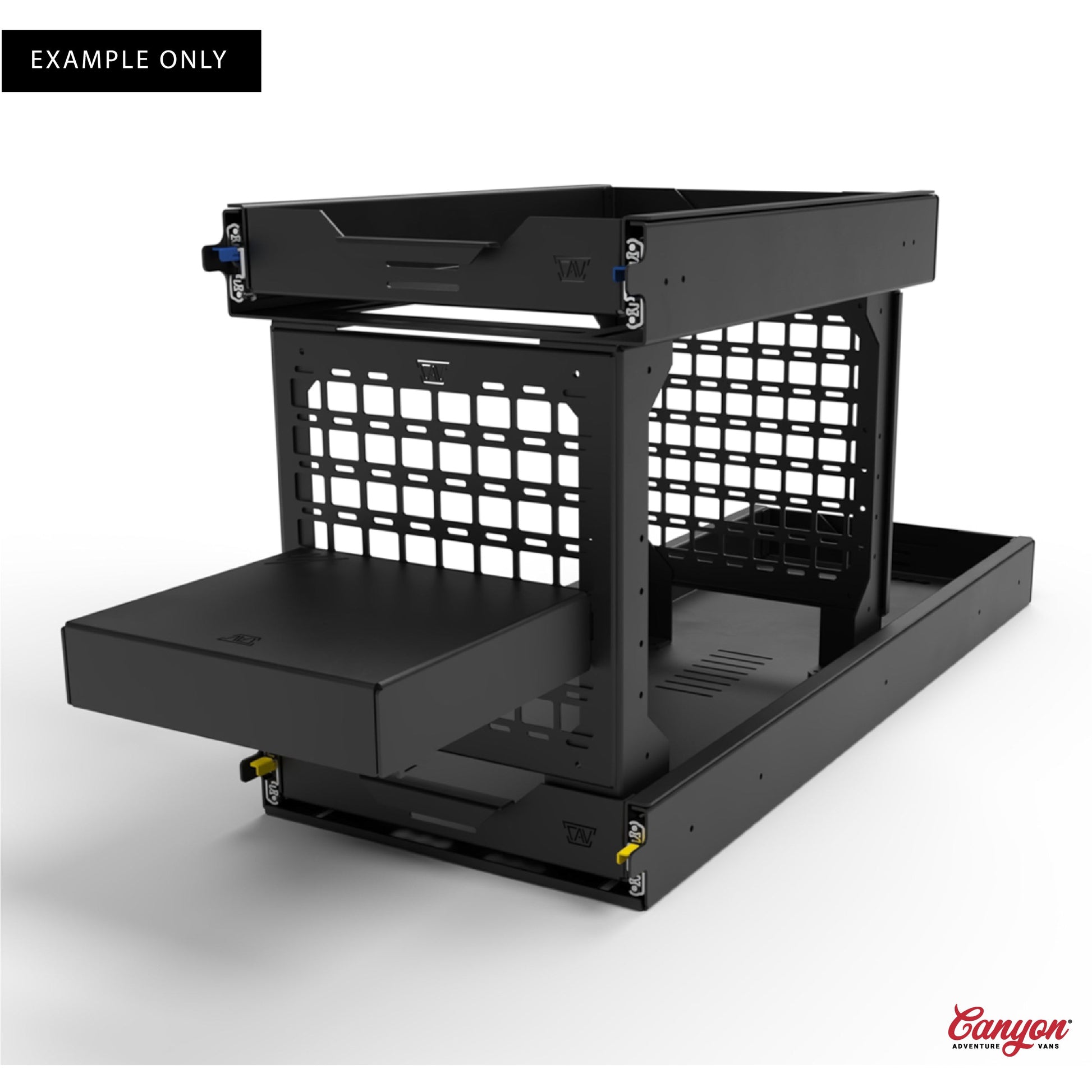 Cargo Tray System Pro - 16" LEGS ONLY Canyon Adventure Vans