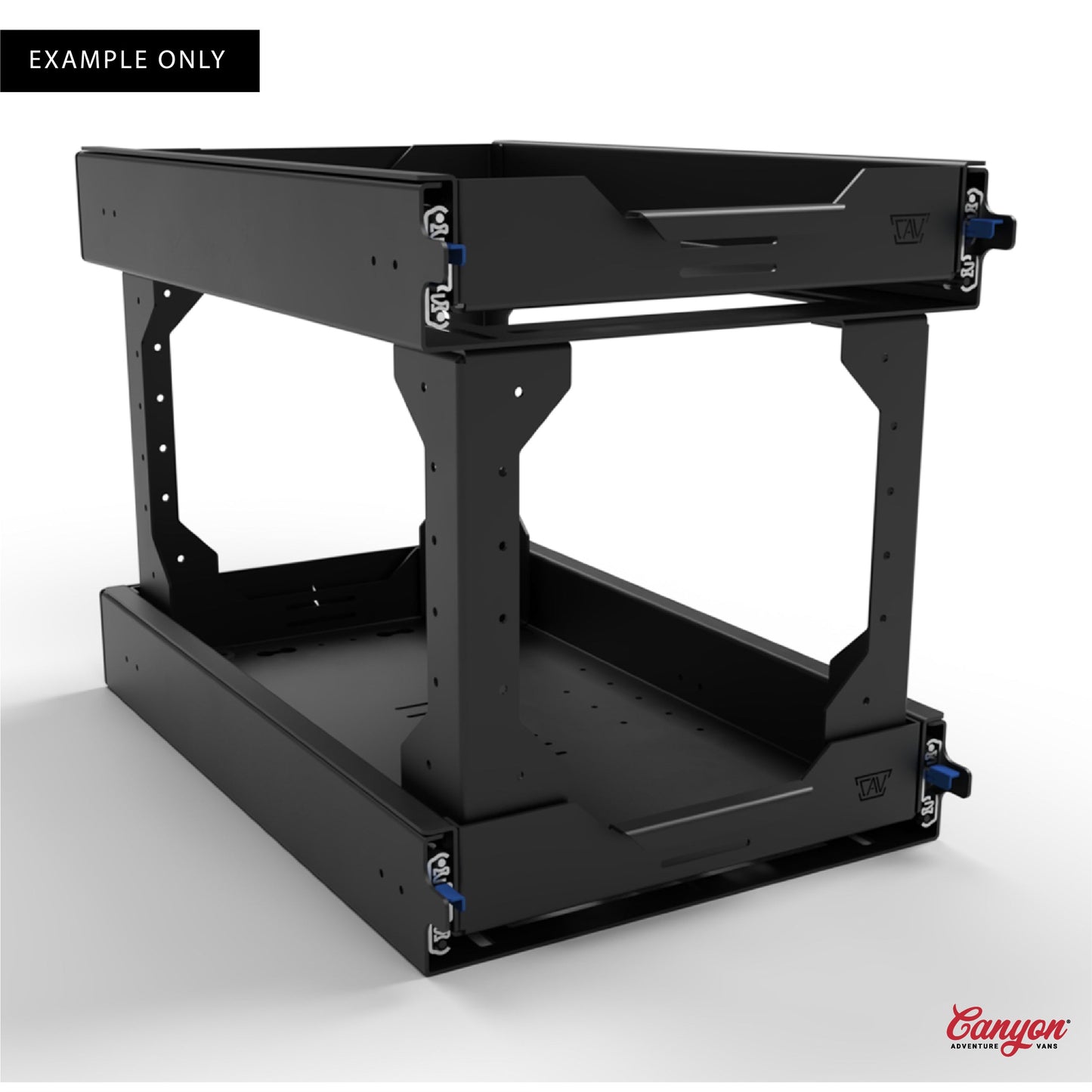 Cargo Tray System Pro - 28" X 22" Cargo Slide Canyon Adventure Vans