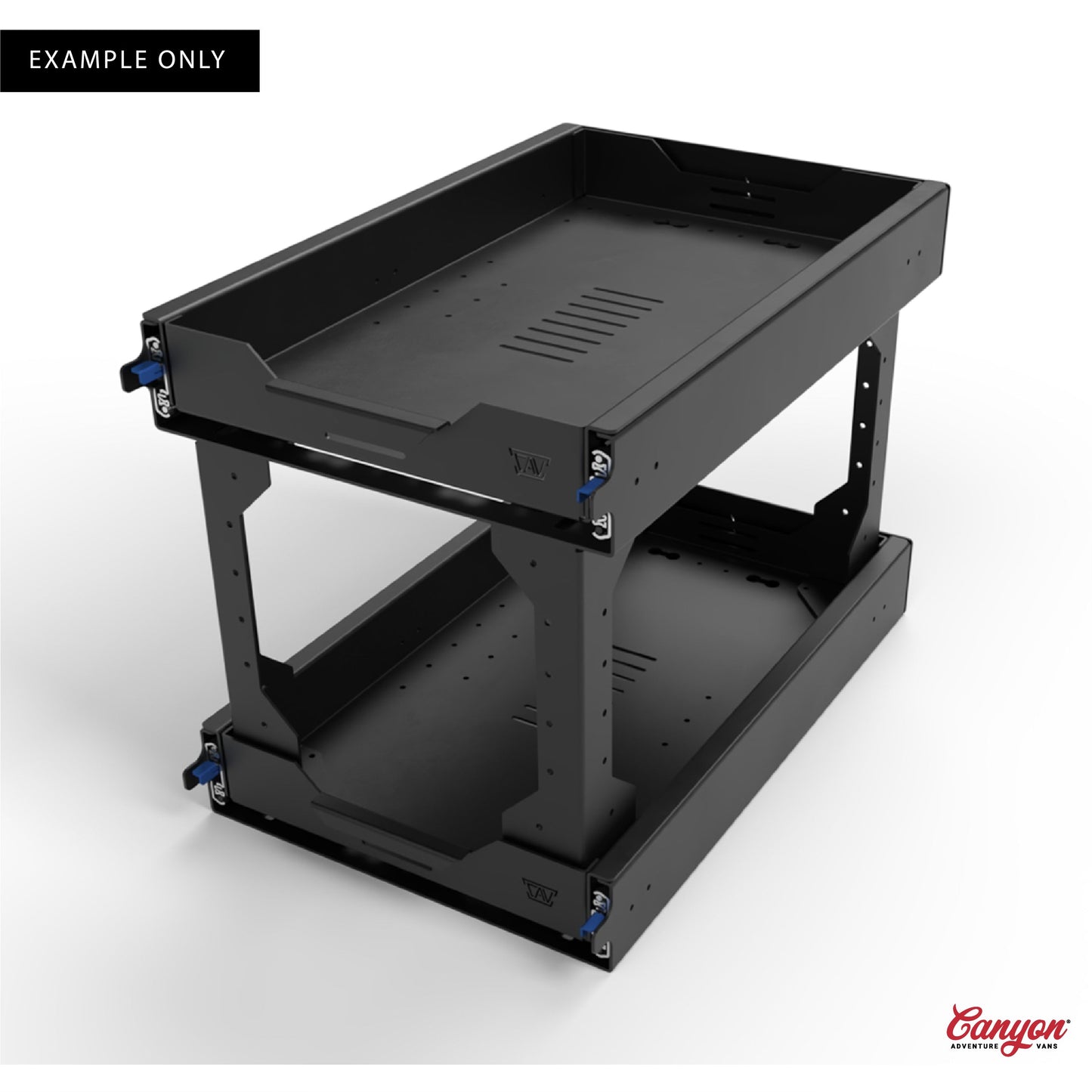 Cargo Tray System Pro - 16" LEGS ONLY Canyon Adventure Vans