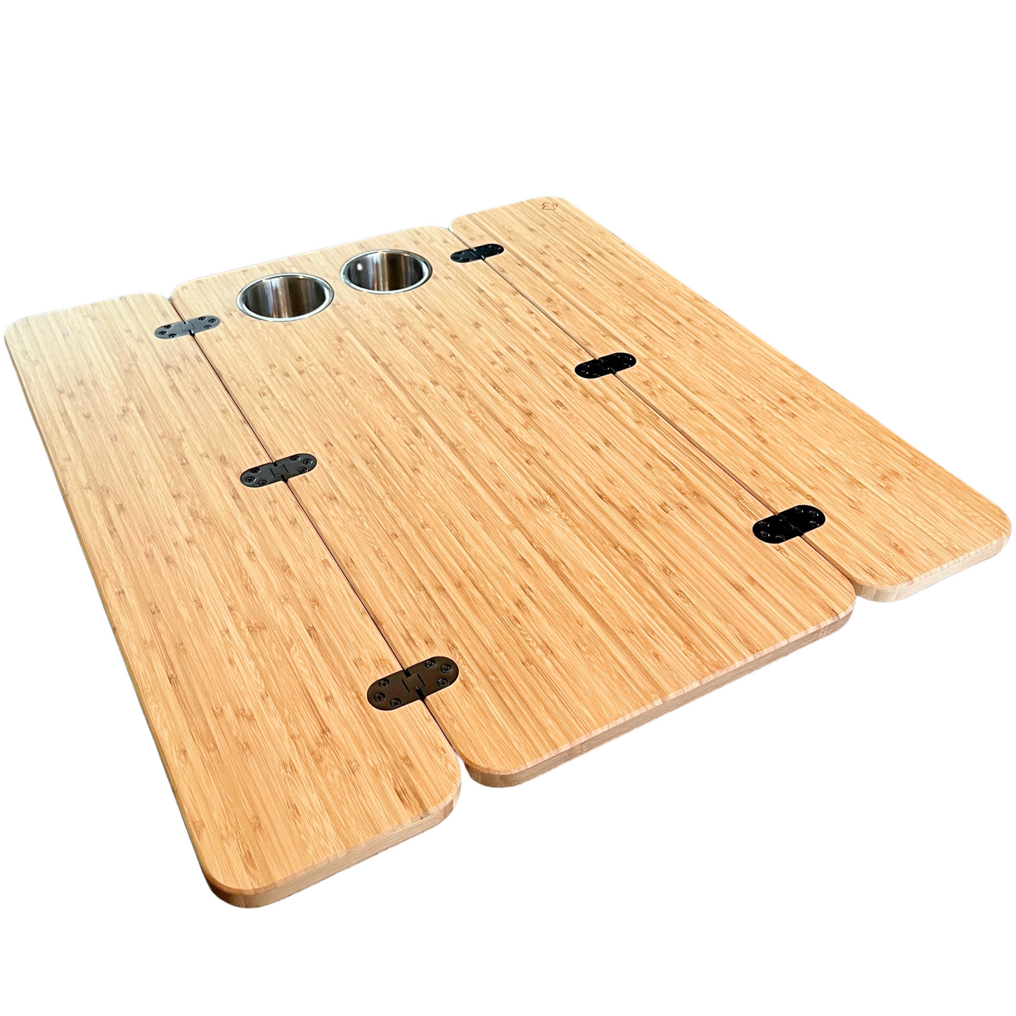 The Elite Bamboo Table 3/4" Thick For Camper Vans and RVs Weekender Outdoors