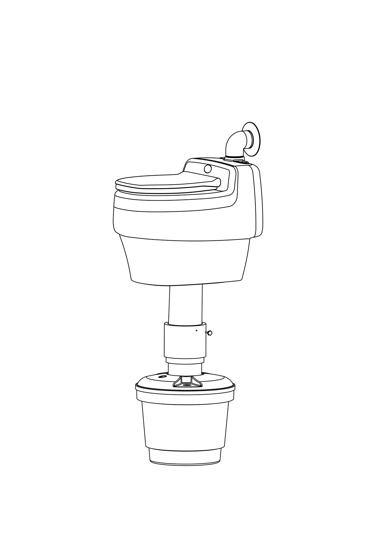 Separett Villa Extend Separett® Composting Toilets