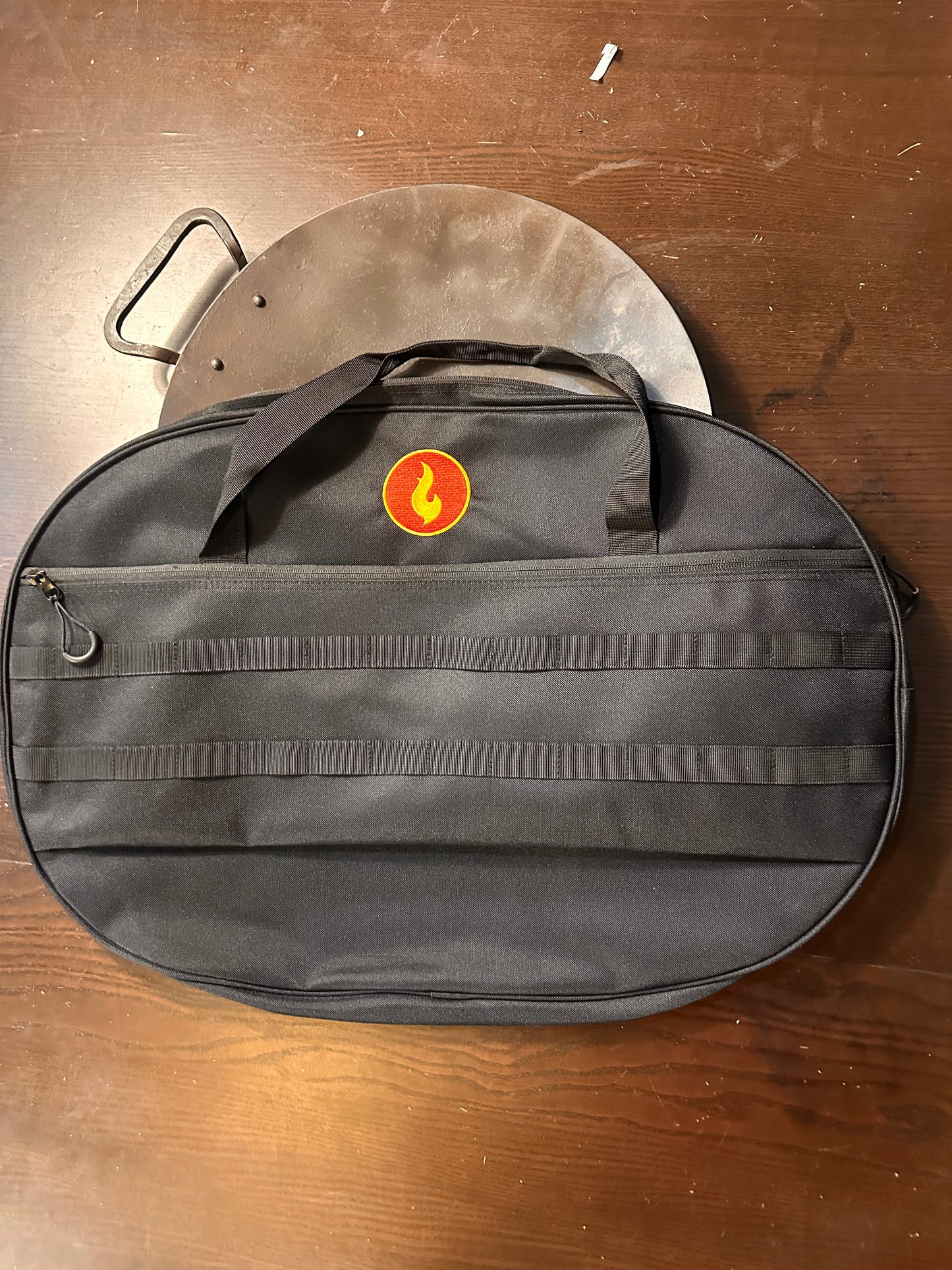 The Skwok: Our Handmade Skillet Wok w/ Utility Bag LavaBox Portable Campfire