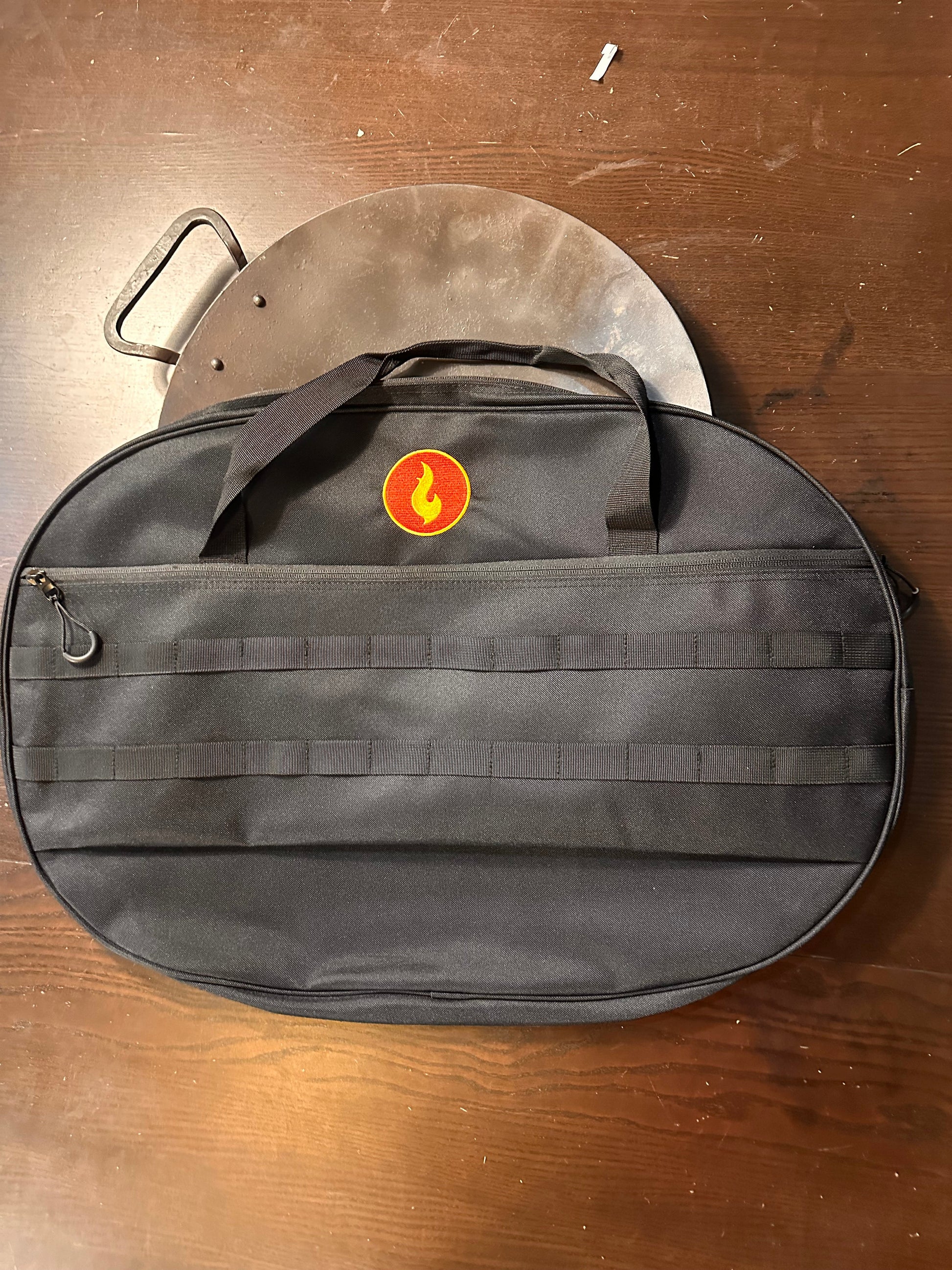 The Skwok: Our Handmade Skillet Wok w/ Utility Bag LavaBox Portable Campfire