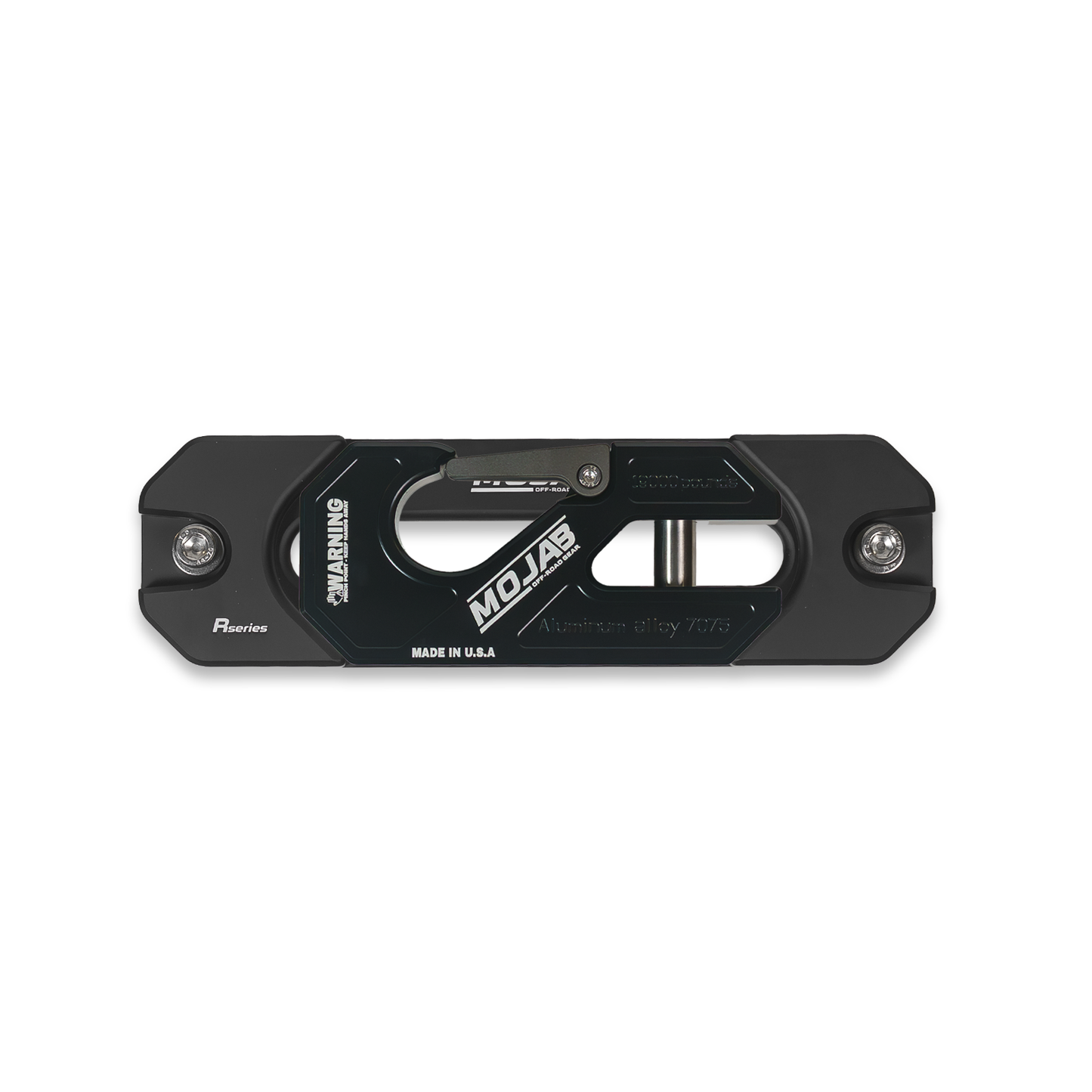 Aluminum Recessed Winch Shackle with Fairlead Kit.(LIFE TIME WARRANTY*) MOJAB OFFROAD