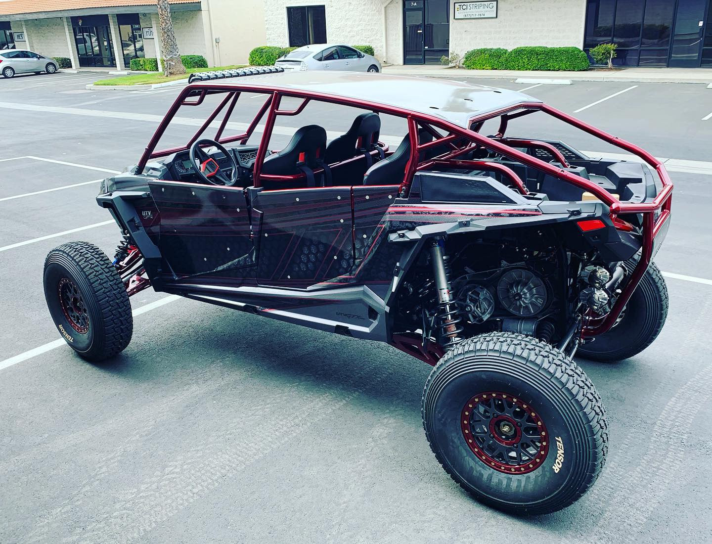 2014-2023 Polaris RZR 4DR Rear Bumper Cage UTV SPEED