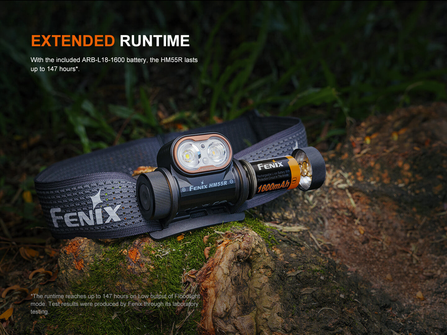 Fenix HM55R Lightweight Multi-LED Headlamp