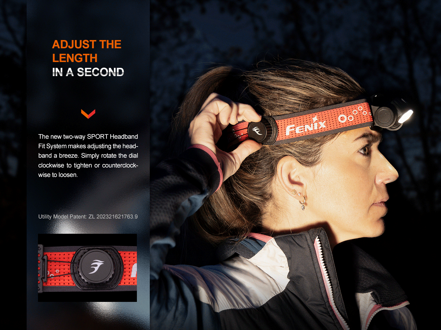 Fenix HM65R-T V2 Rechargeable Lightweight Trail Running Headlamp Fenix Store
