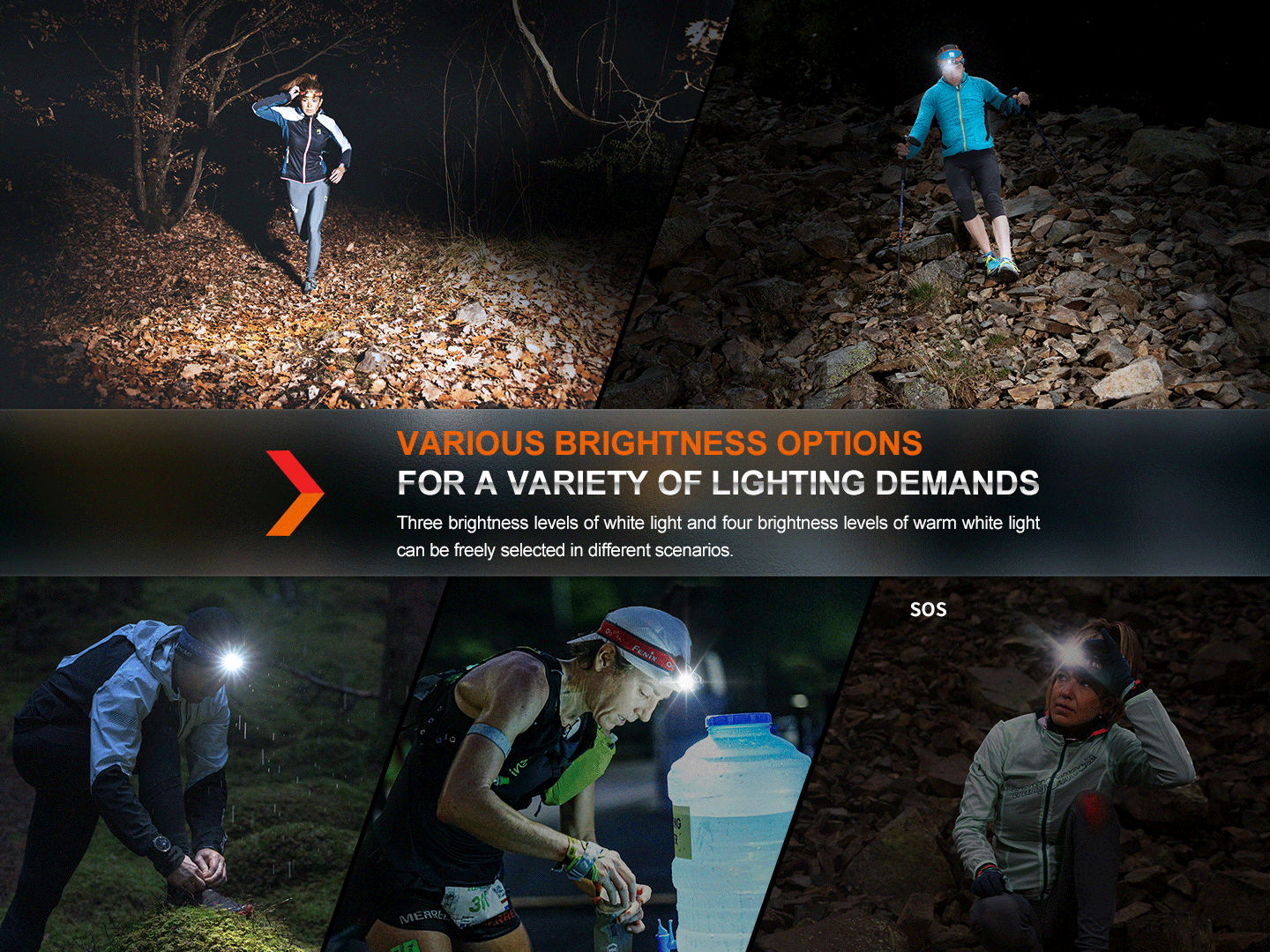 Fenix HM65R-T V2 Rechargeable Lightweight Trail Running Headlamp Fenix Store
