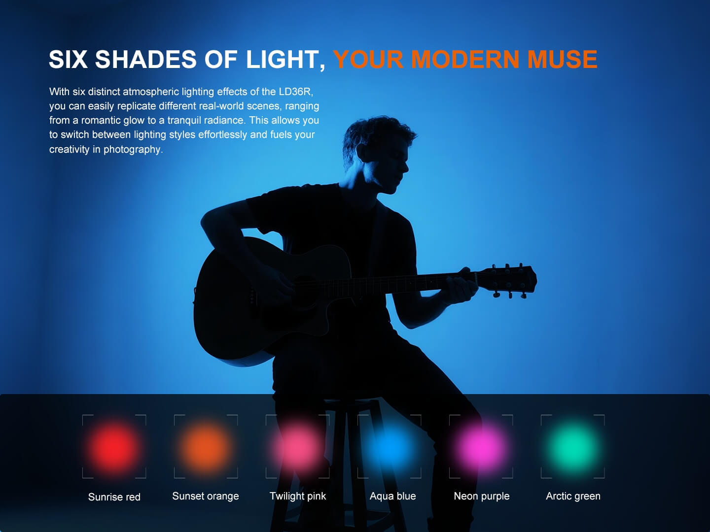 Fenix LD36R Multicolor Flashlight