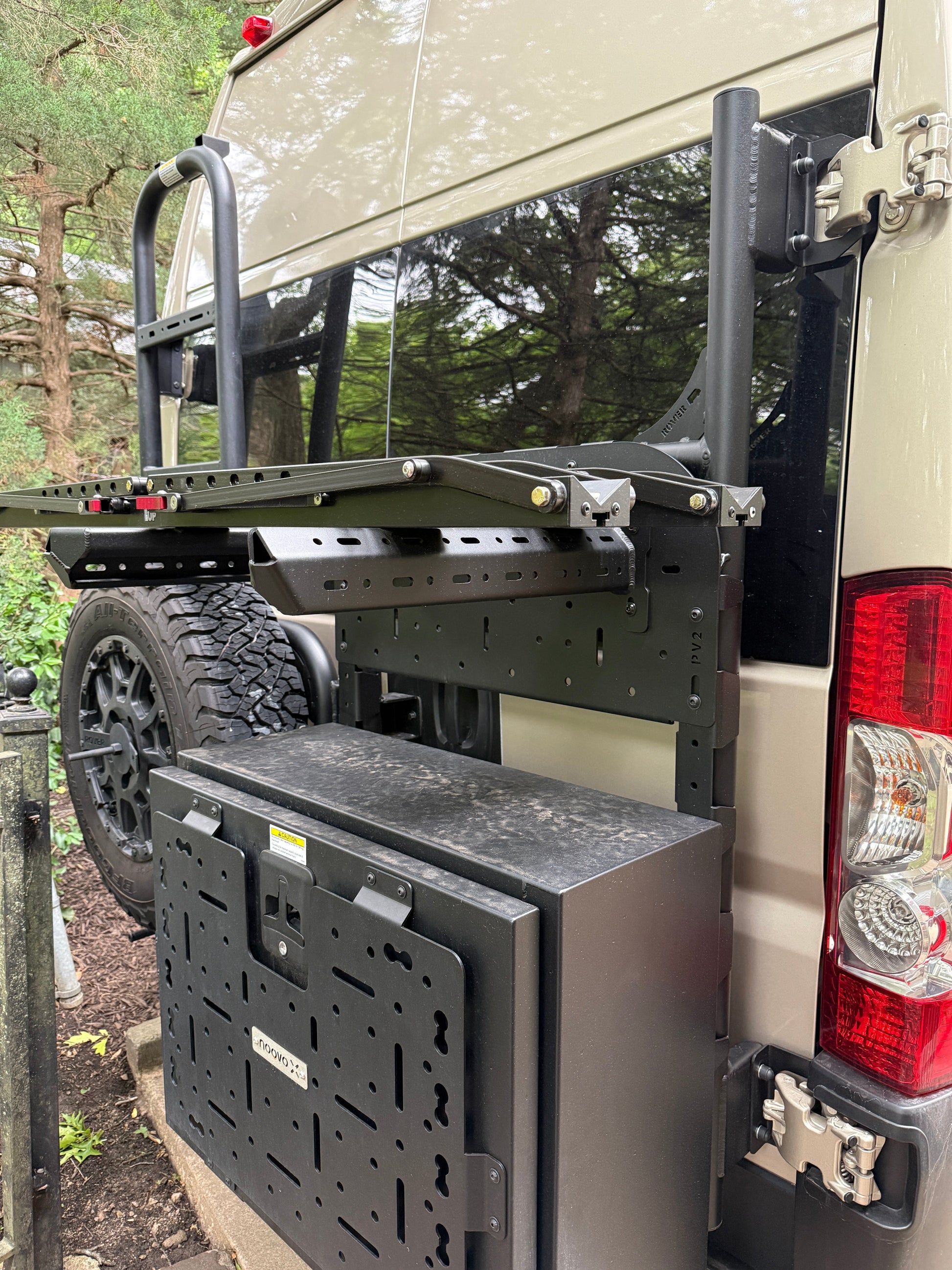 Rover Vans Tactical Box for Van Rear Rover Vans