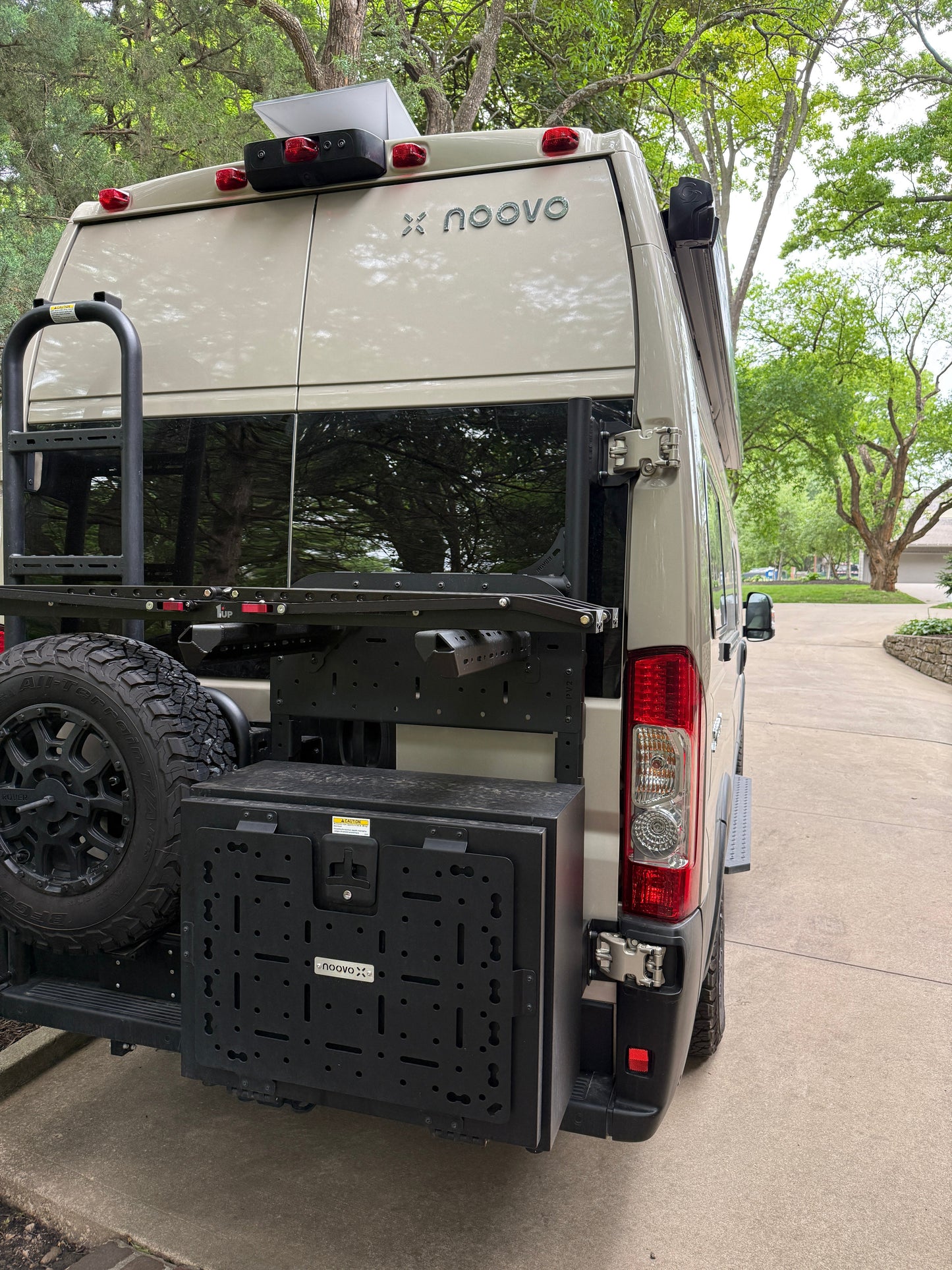 Rover Vans Tactical Box for Van Rear Rover Vans