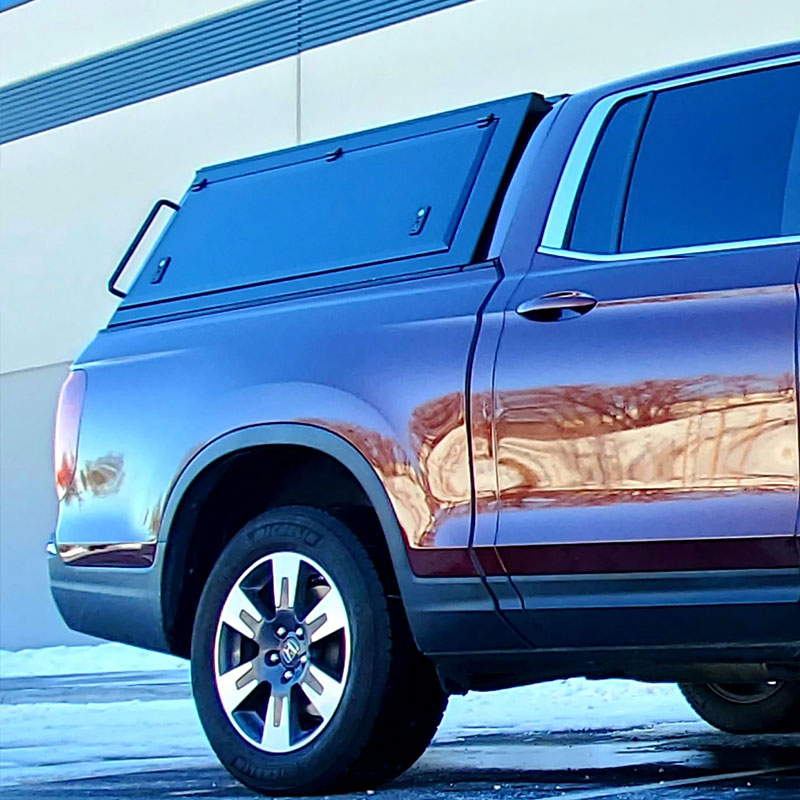 GAIA Campers Honda Ridgeline Truck Cap - 2017+ (Downpayment)