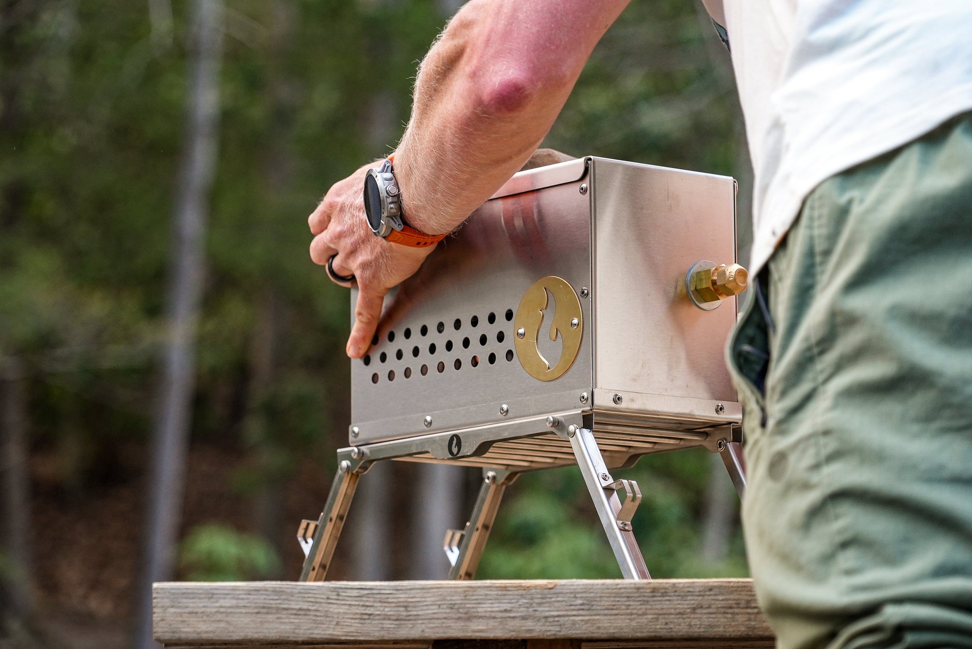 Hekla Combo: Stainless steel perfection to last a lifetime LavaBox Portable Campfire