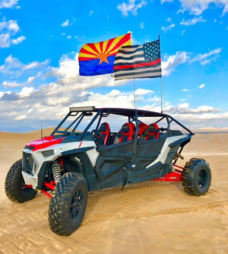 2014-2023 Polaris RZR 4DR Rear Bumper Cage UTV SPEED