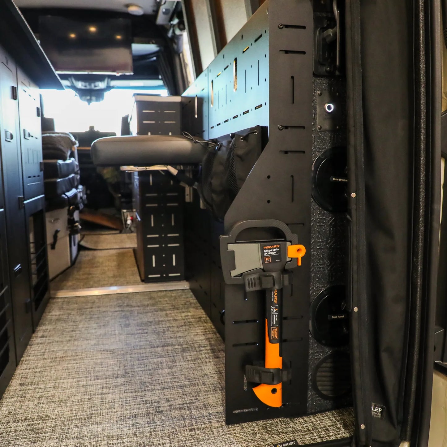 GSS™ Pro - Garage Storage System For The Storyteller Mode with Gear Wall / Seating