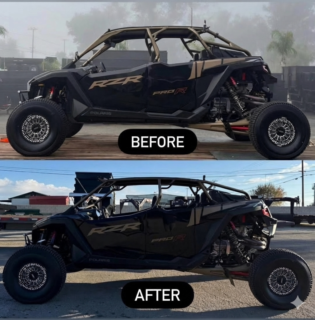 2022-2026 Polaris RZR Pro R 4dr Fastback Roll Cage UTV SPEED