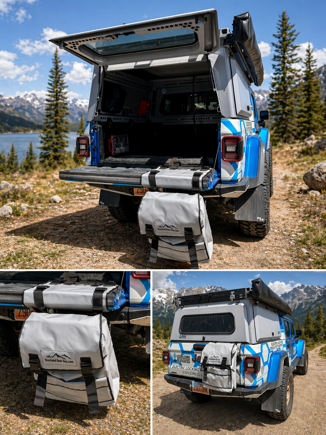 Tailgate Trash Bag Gladiator - Tacoma - Ram - Rivian -QuarterMaster Overland Gear Guy