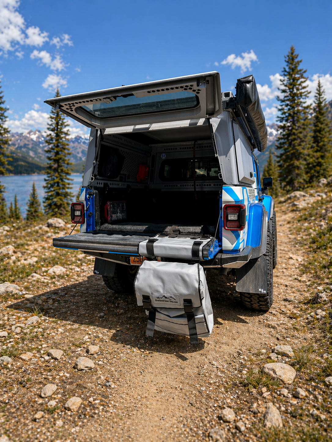 Tailgate Trash Bag Gladiator - Tacoma - Ram - Rivian -QuarterMaster Overland Gear Guy