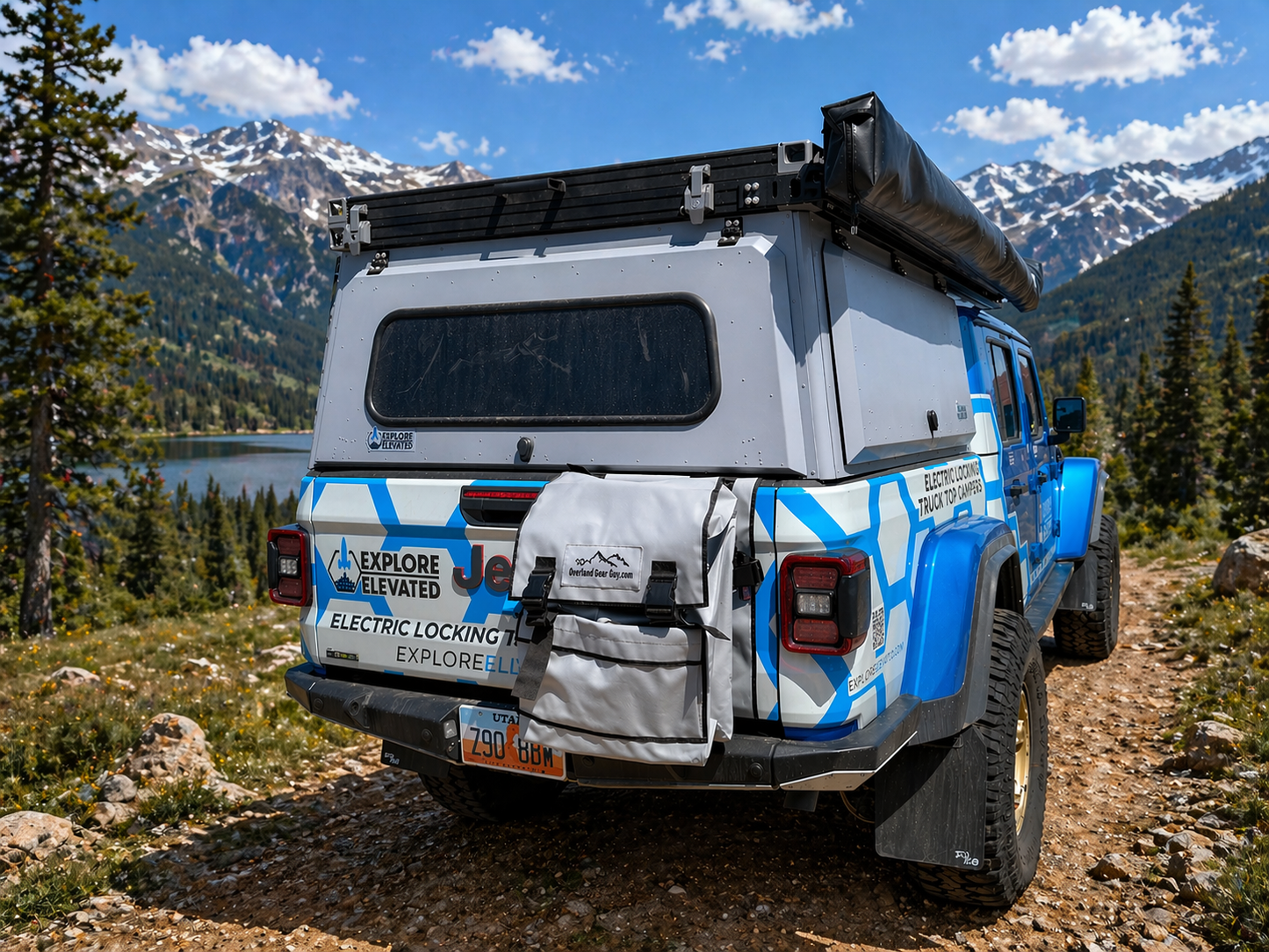 Tailgate Trash Bag Gladiator - Tacoma - Ram - Rivian -QuarterMaster Overland Gear Guy