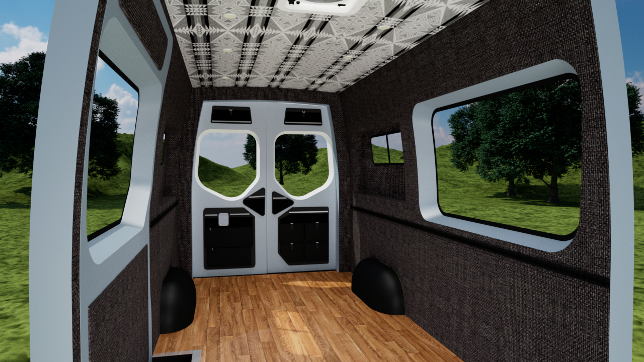 Mercedes Sprinter 170" High Roof Interior Panel Kit