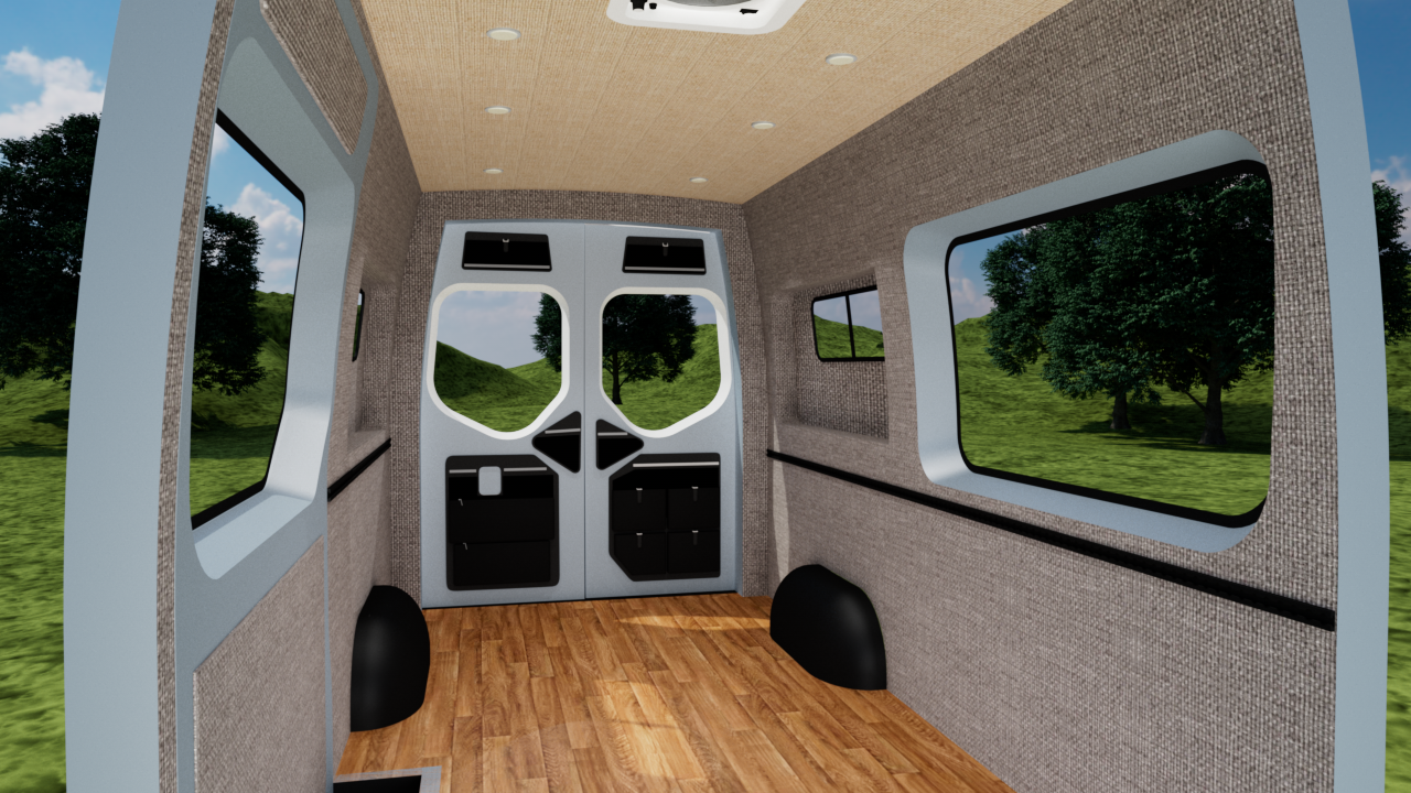 Mercedes Sprinter 144" High Roof Interior Panel Kit