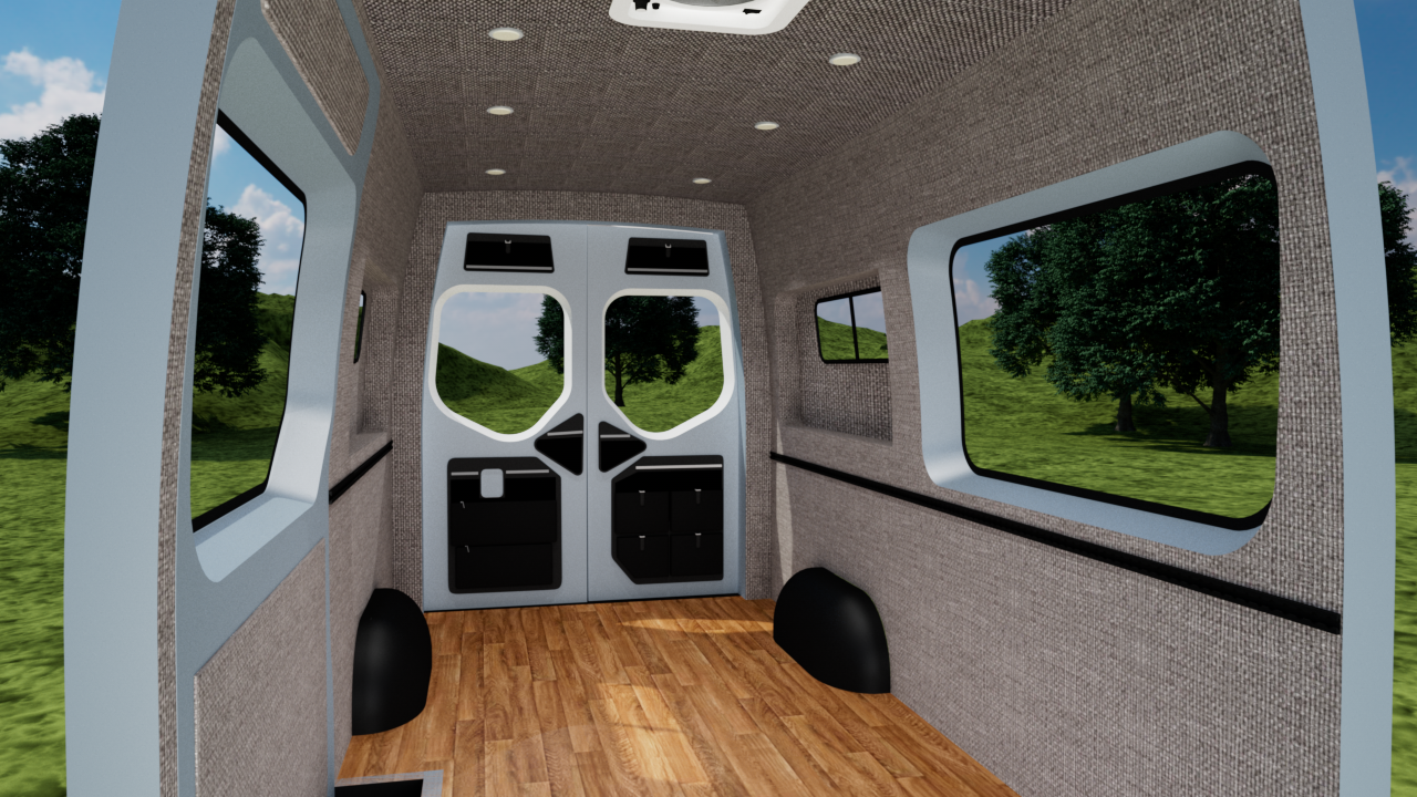 Mercedes Sprinter 170" High Roof Interior Panel Kit