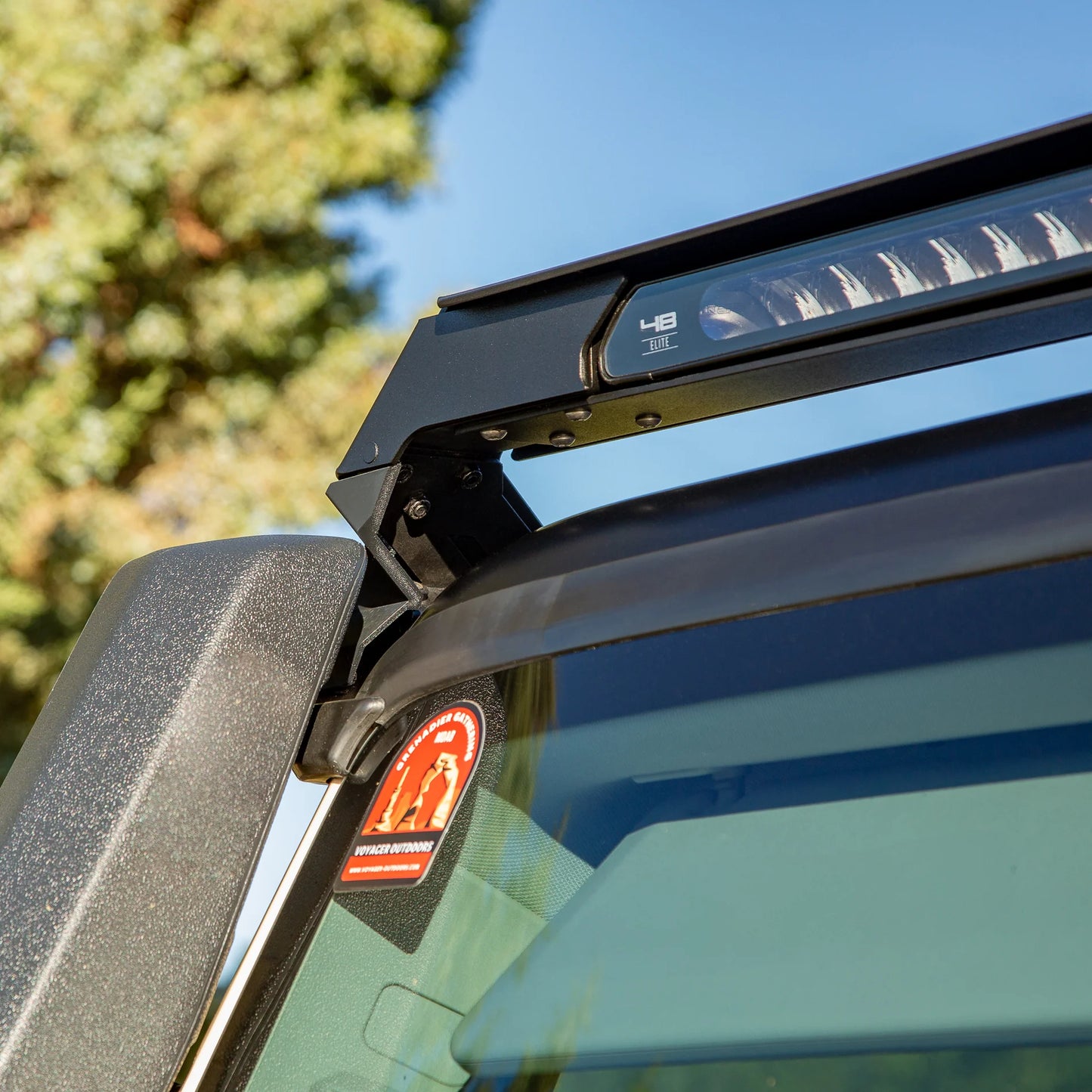 RRE Low Profile Single-Row Triple-R LED Light Bar for the Ineos Grenadier & Quartermaster