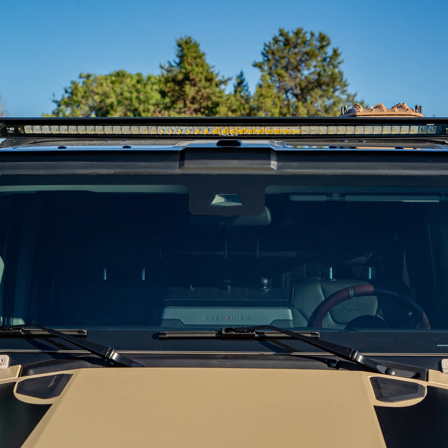 RRE Low Profile Single-Row Triple-R LED Light Bar for the Ineos Grenadier & Quartermaster