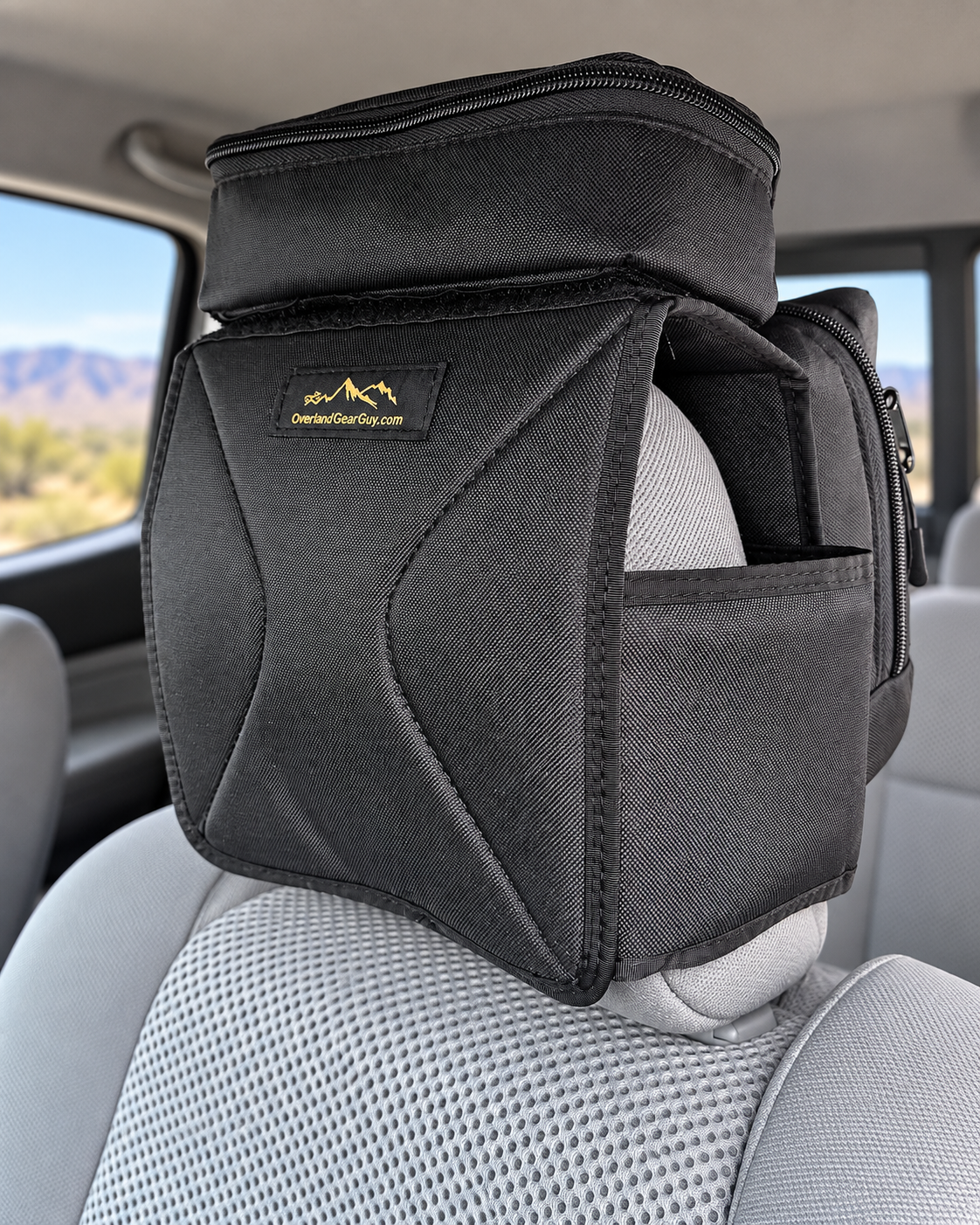 Headrest Storage Boss Overland Gear Guy