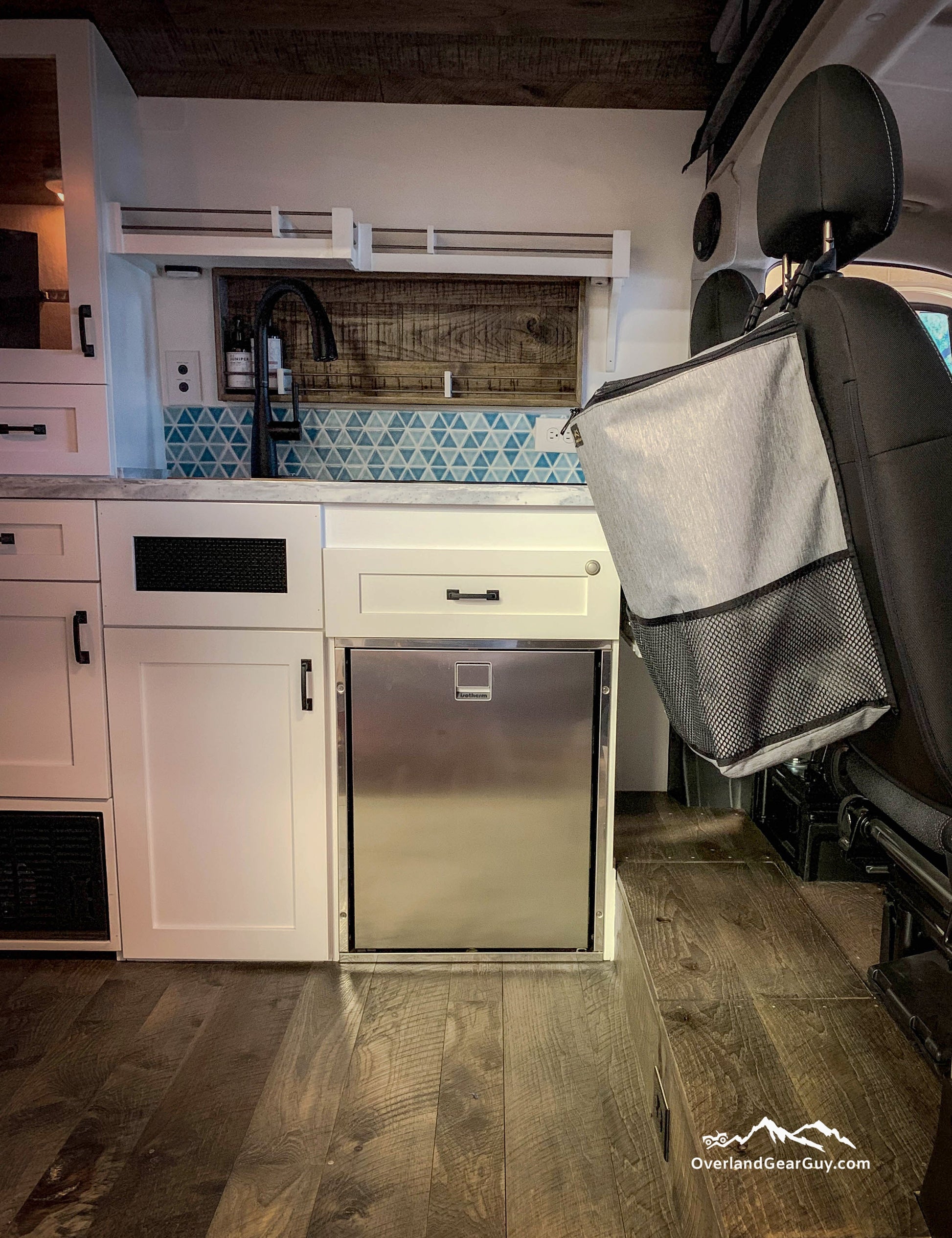 Large Headrest Trash Bag Overland Gear Guy
