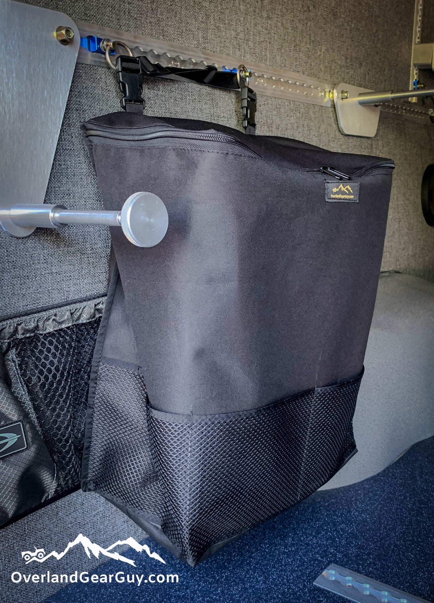 Large Headrest Trash Bag Overland Gear Guy