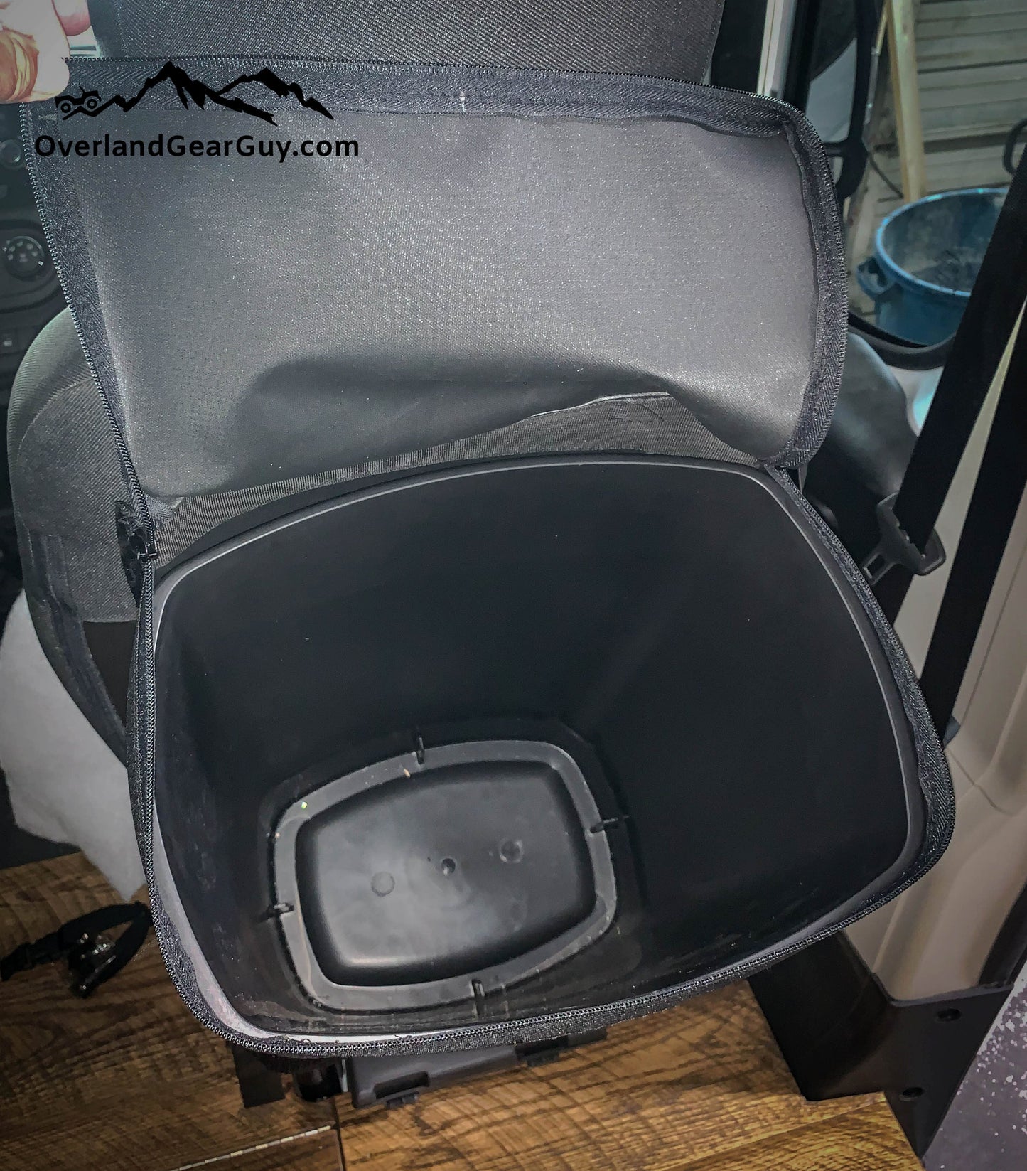 Large Headrest Trash Bag Overland Gear Guy