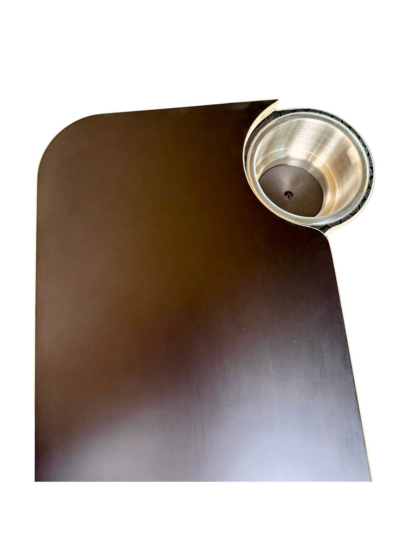 Hex-Duo Folding Black Hex Lagun Table 3/4" For Camper Vans and RVs