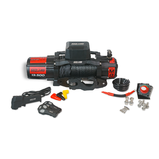 MO13.5 Series Electric Winch MOJAB OFFROAD