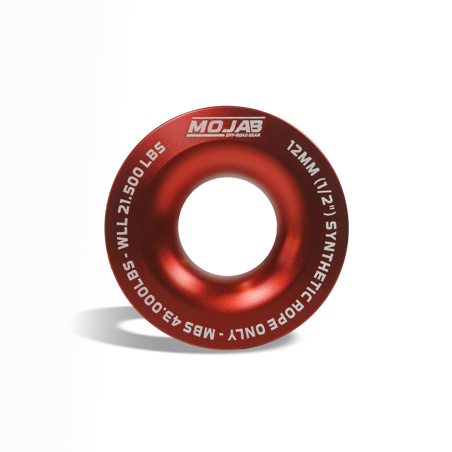 Snatch ring (diameter 3.8'') (LIFETIME WARRANTY*) MOJAB OFFROAD