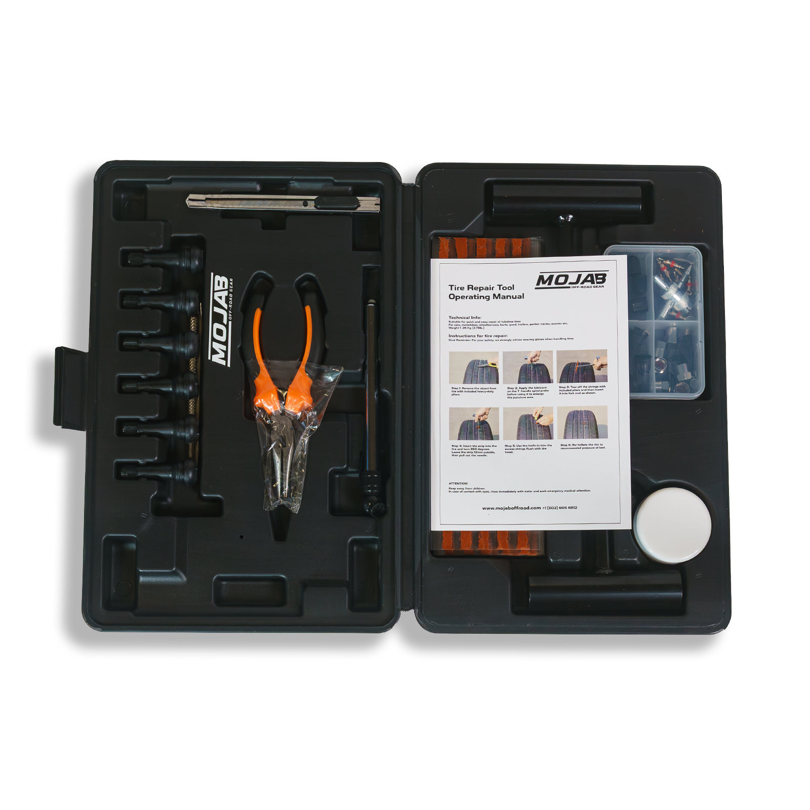 Tire Repair-kit (98 pcs) MOJAB OFFROAD