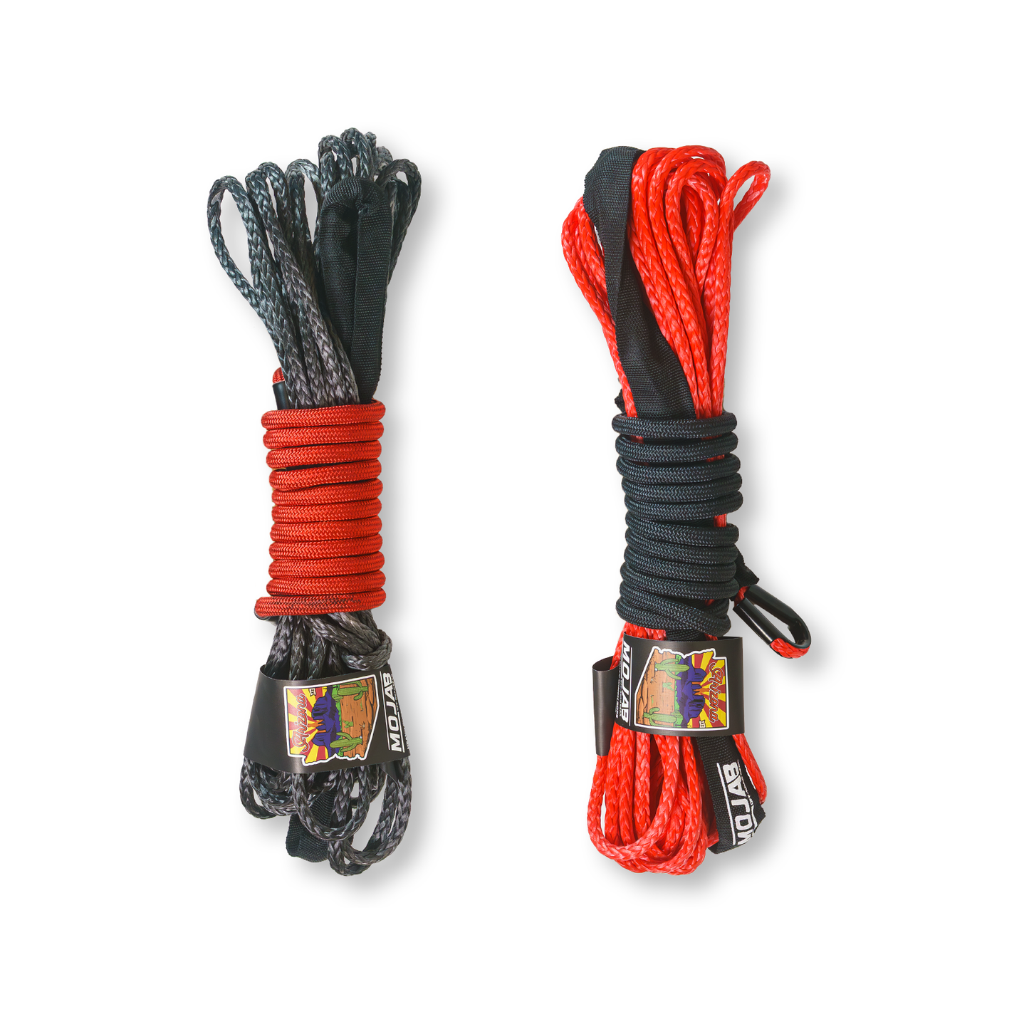 1/4” x 50” Heavy duty SXS synthetic winch line MOJAB OFFROAD