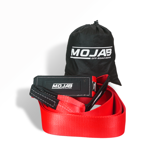 4'' x 30' Tow Strap / Winch Strap (Lifetime Warranty) MOJAB OFFROAD