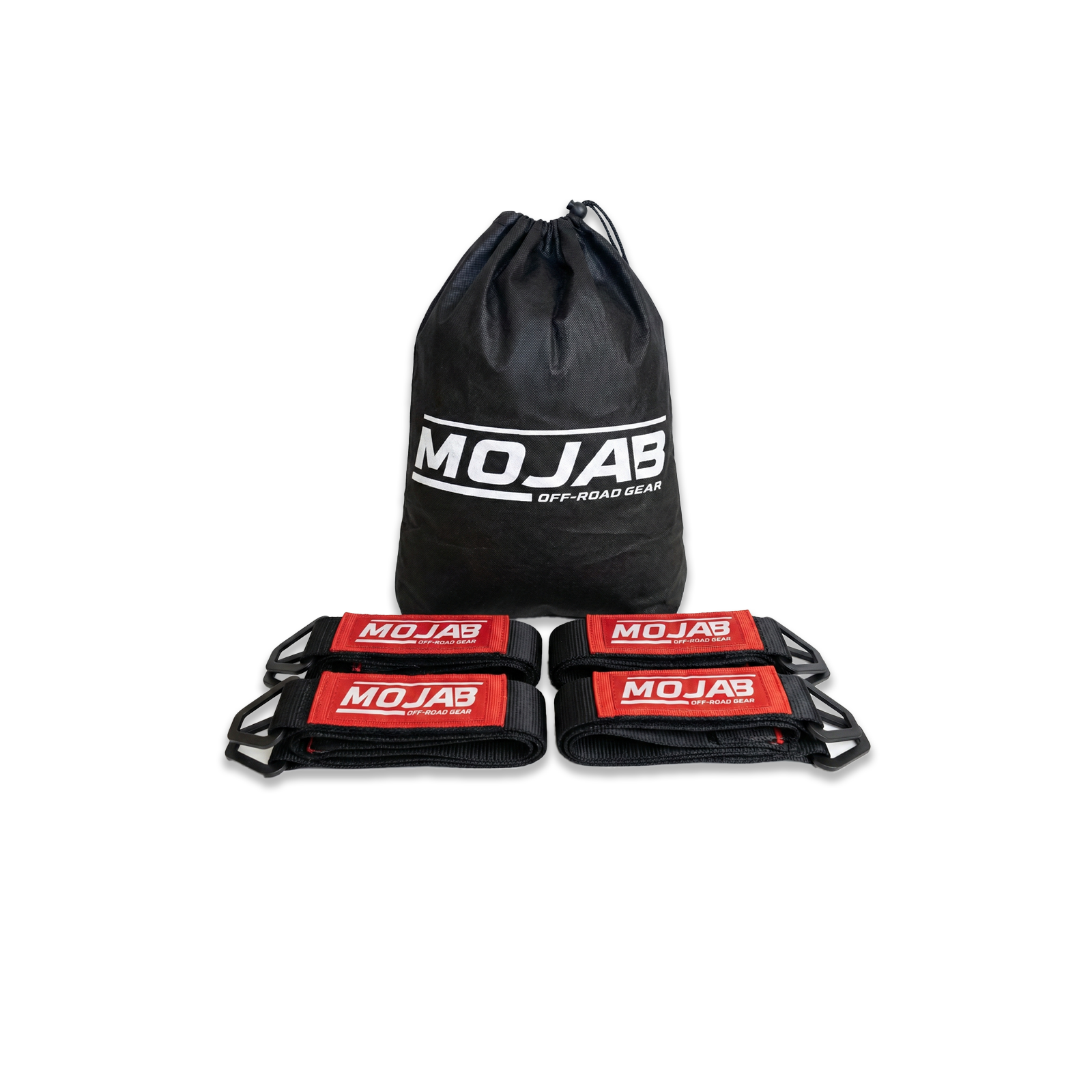 2"x 39'' Axle Tie-down with rings (pack of 4) (Lifetime Warranty) MOJAB OFFROAD