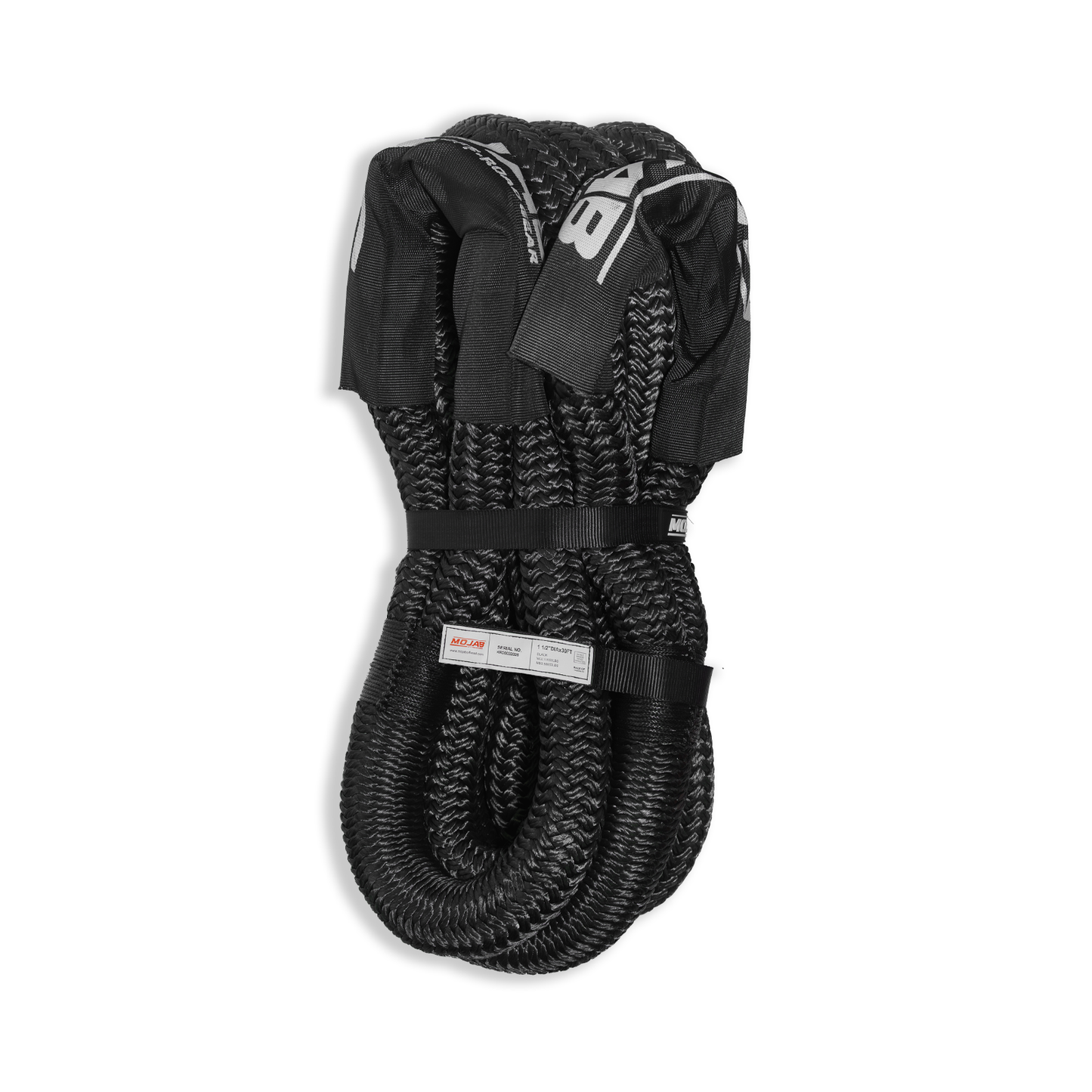 1-1/2”x 30’ Heavy duty Kinetic rope MOJAB OFFROAD