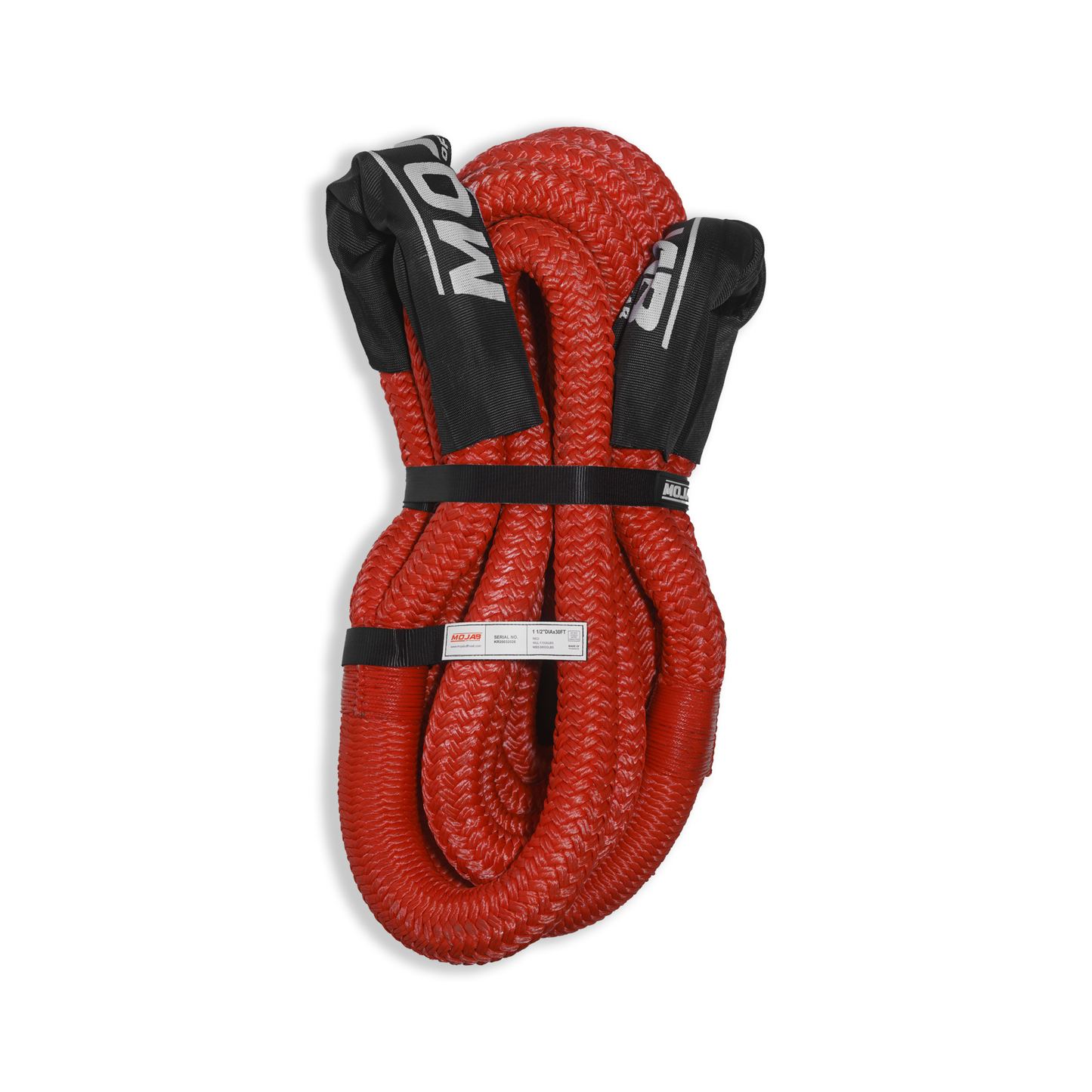 1-1/2”x 30’ Heavy duty Kinetic rope MOJAB OFFROAD