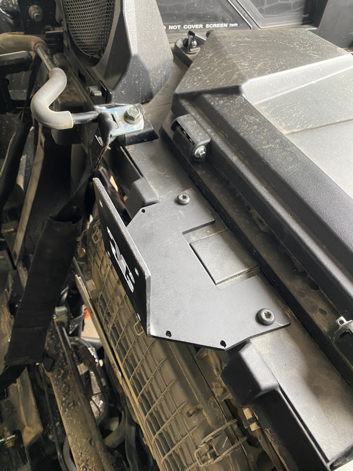 PCI RaceAir Boost Pumper Bracket For Polaris Pro XP/Turbo R/Pro R